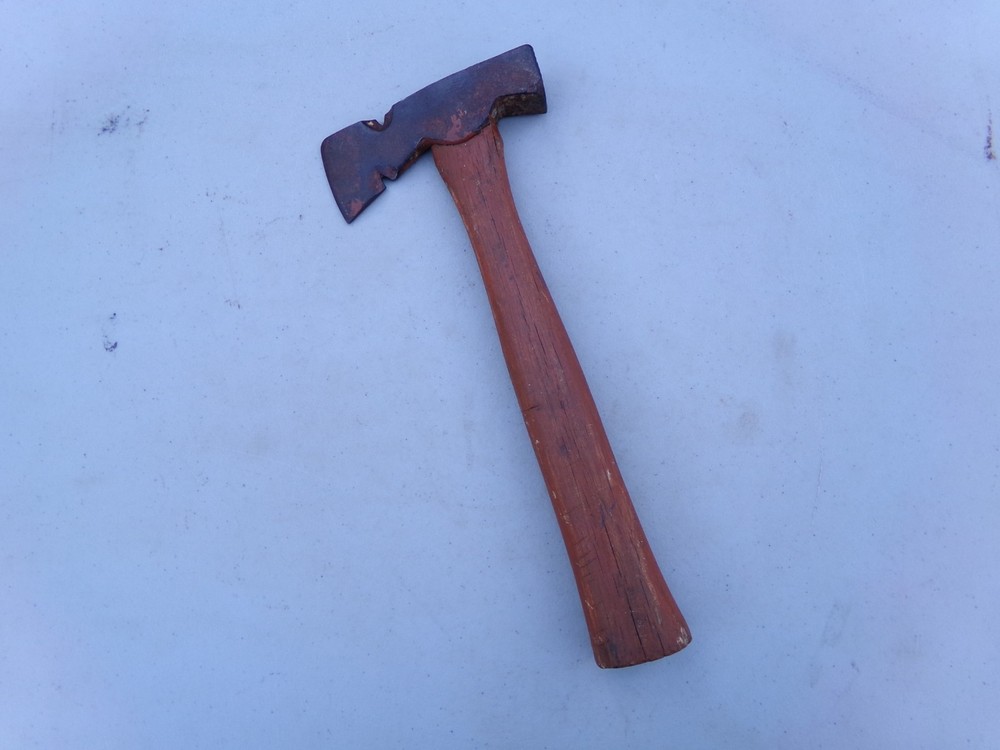 Roofing Hatchet Hammer Double Nail Puller Waffle End Vintage Tool