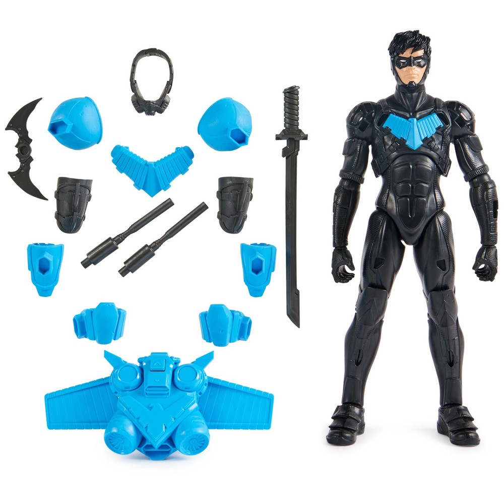 DC Comics, Batman Adventures, Nightwing Action Figure, One Size, Multicolor
