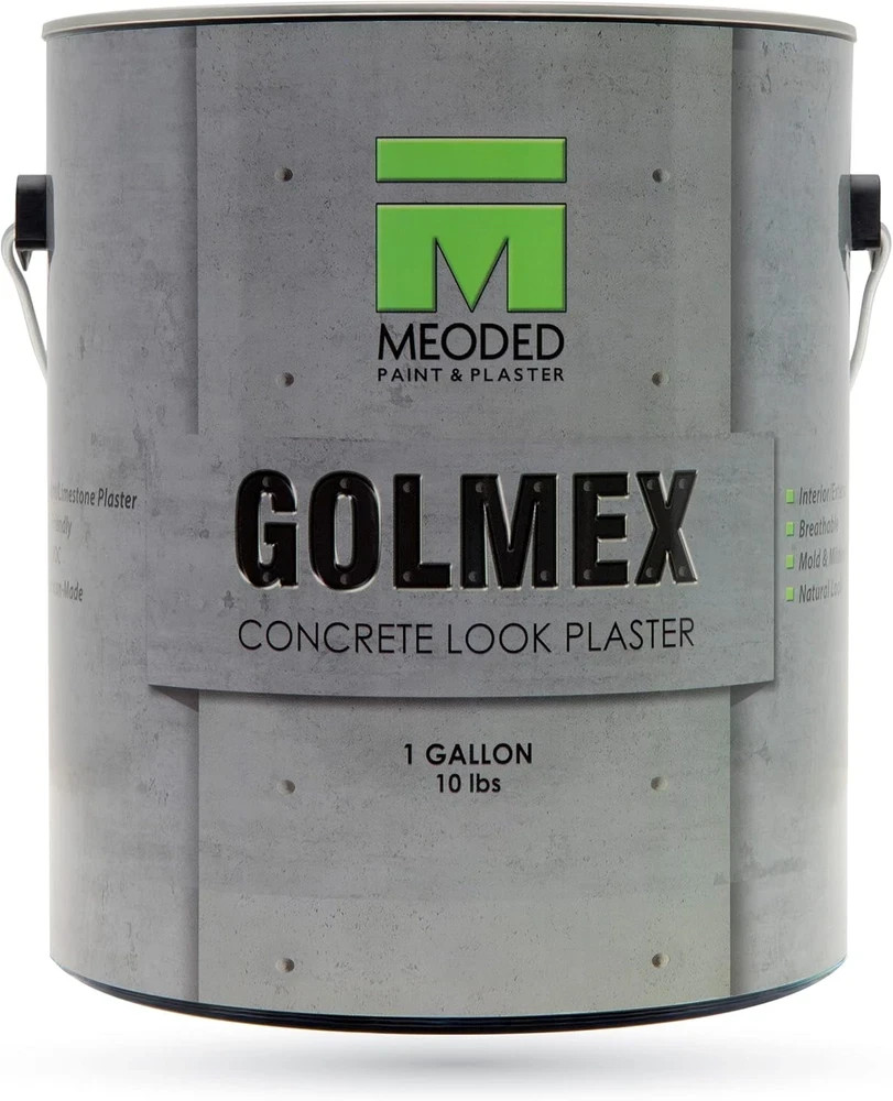 | Golmex Concrete Look Plaster | Lime/Cement Based Plaster for Interior and Exte