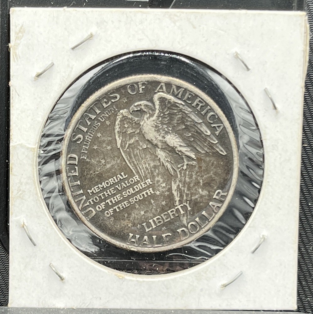1925 Stone Mountain Memorial 90% Silver Commemorative Half Dollar Lee Jackson