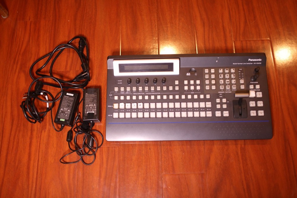Panasonic Video Switcher (AV-HS450C1N & AV-HS450U1N) Controller + Mainframe READ