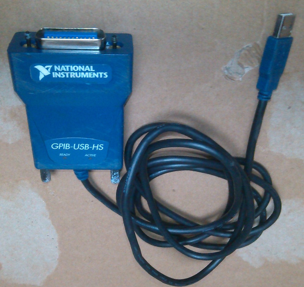 National Instruments NI GPIB-USB-HS Interface Adapter / Tested