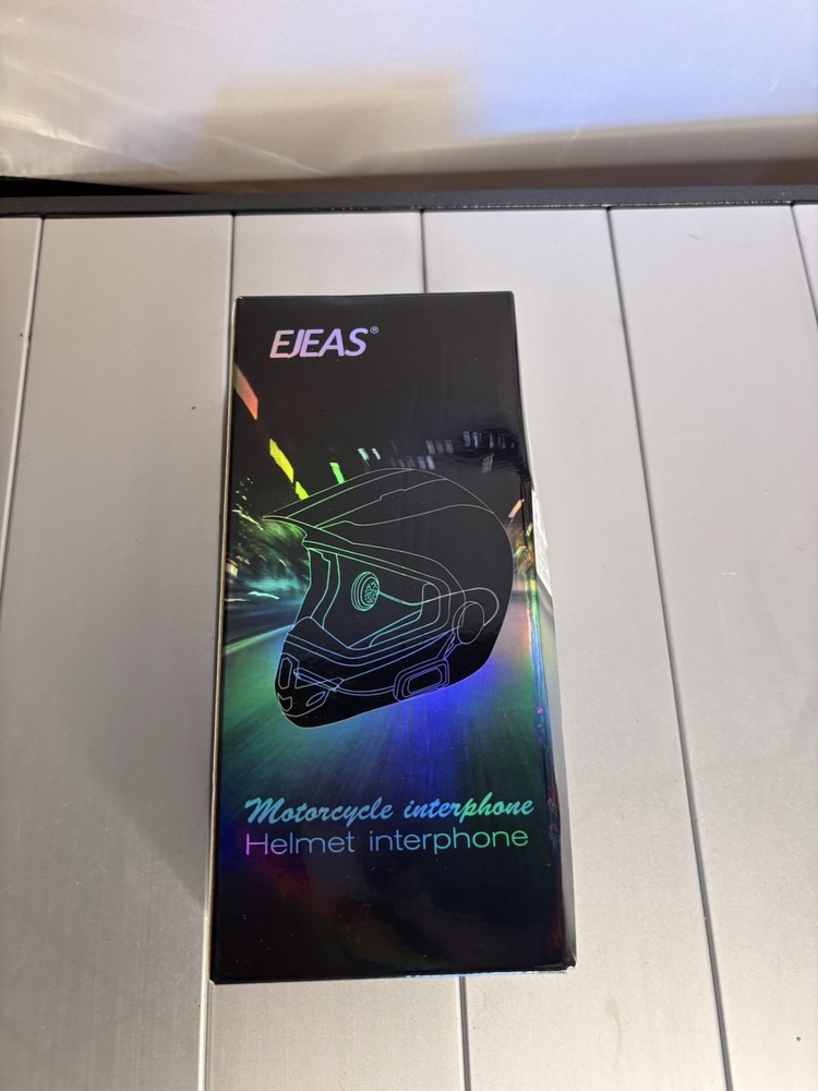 EJEAS V6 Pro+ Motorcycle Helmet Bluetooth Intercom, Upgraded Bluetooth 5.1 Motor