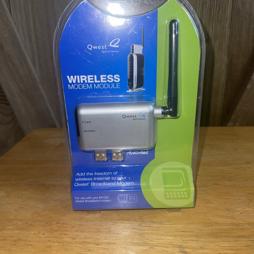 Actiontec Qwest W1000 Wireless LAN USB Adapter Quick Connect