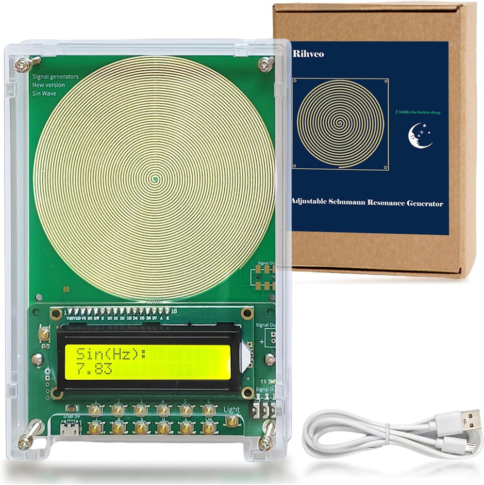 Adjustable Frequency Generator for Healing 7.83Hz Schumann Resonance Generator,