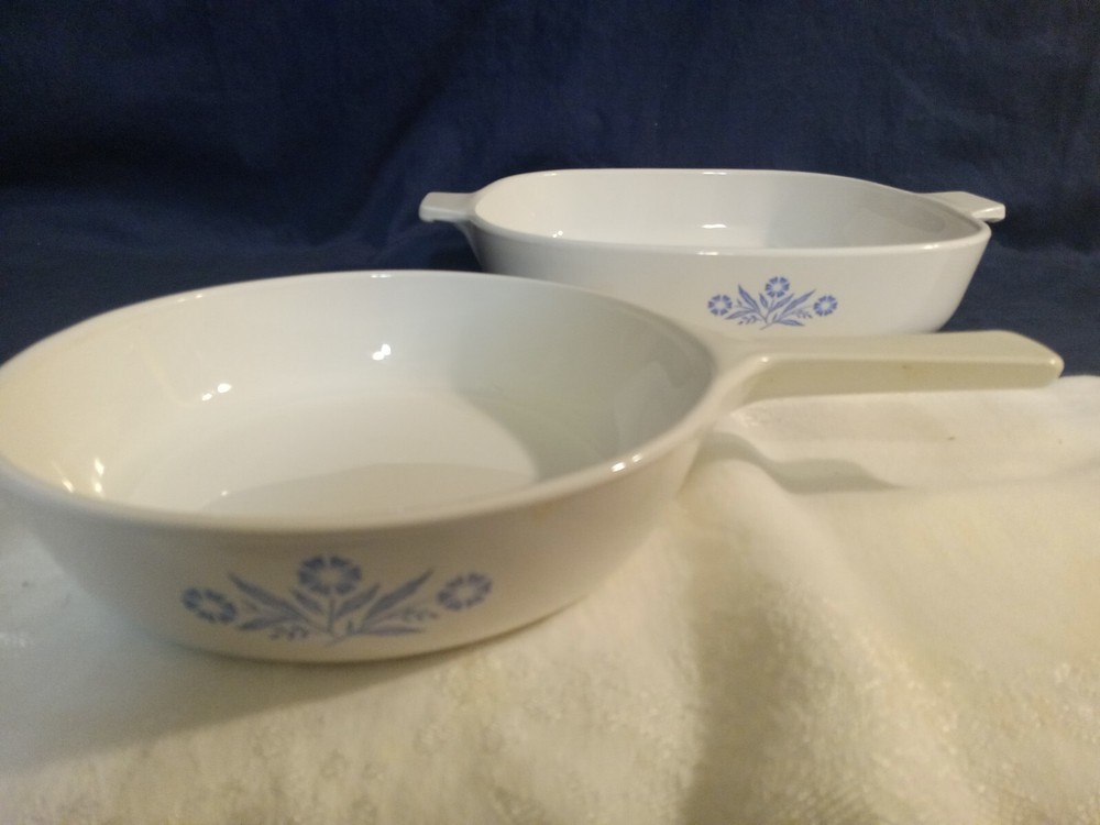Vintage Corn Flower Corning Ware P43B,P9B,P83B