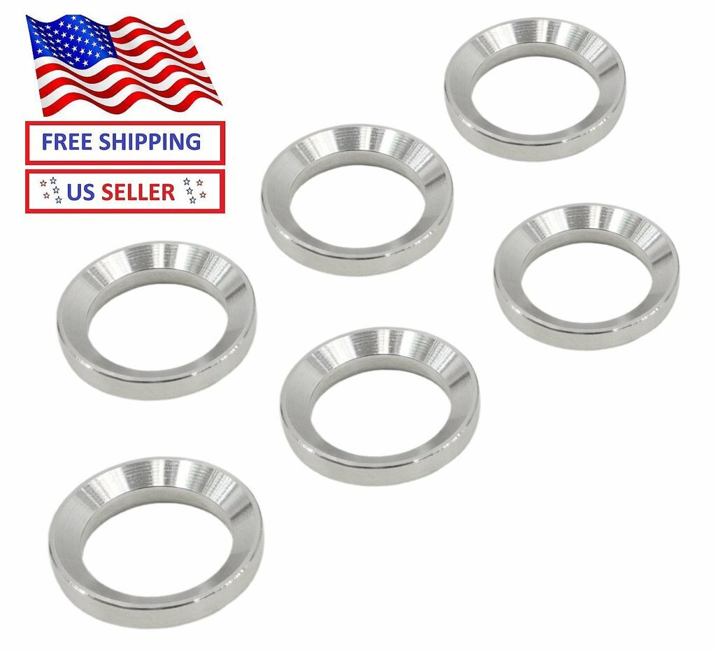 1/2x28 Crush Washers Alignment Kit Steel Muzzle brake shim HIGH QUALITY