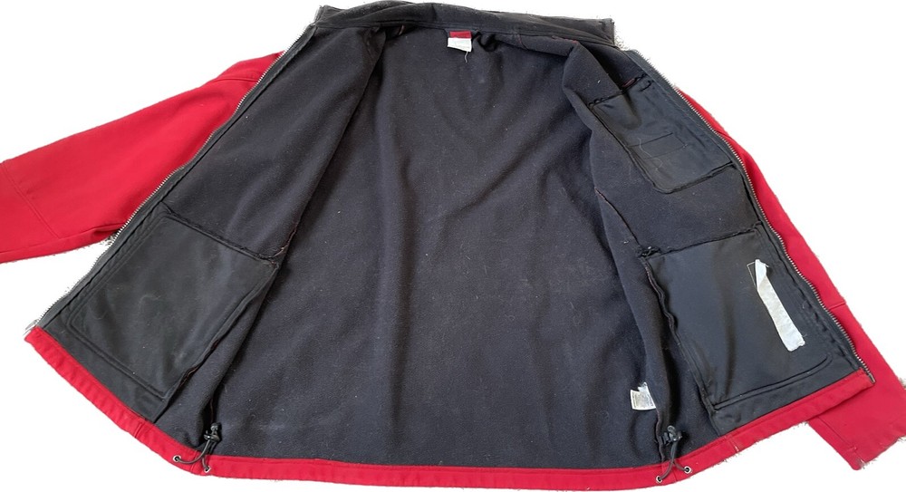 Spyder US Ski Team National Development System Mens Medium Red Softshell Jacket