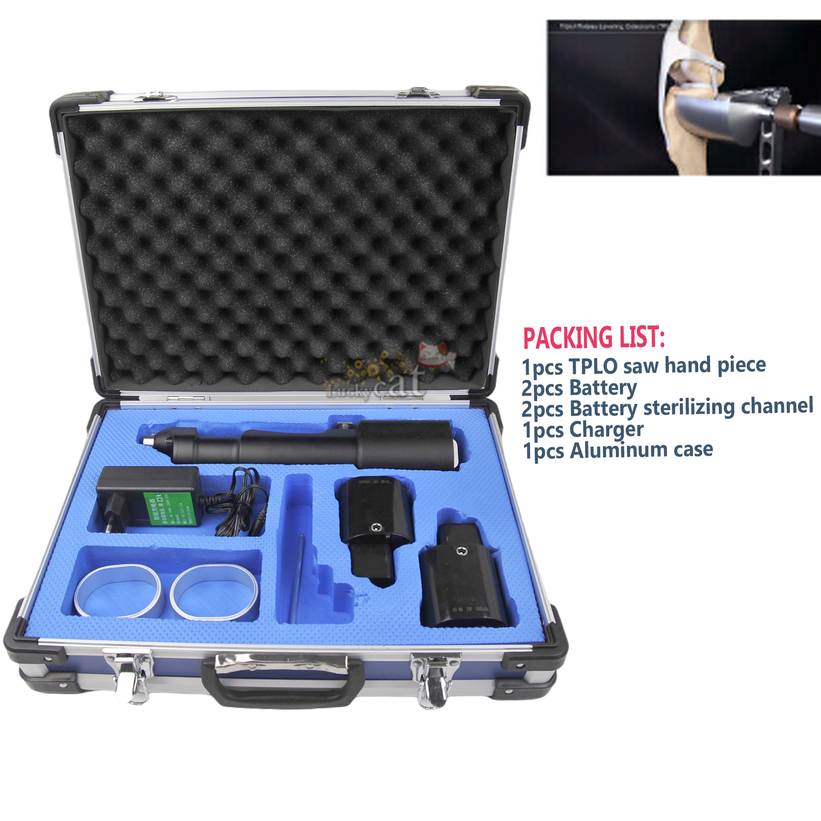 Pet Surgery Instrument TPLO Saw Battery Medical Orthopedic Veterinary Surgery