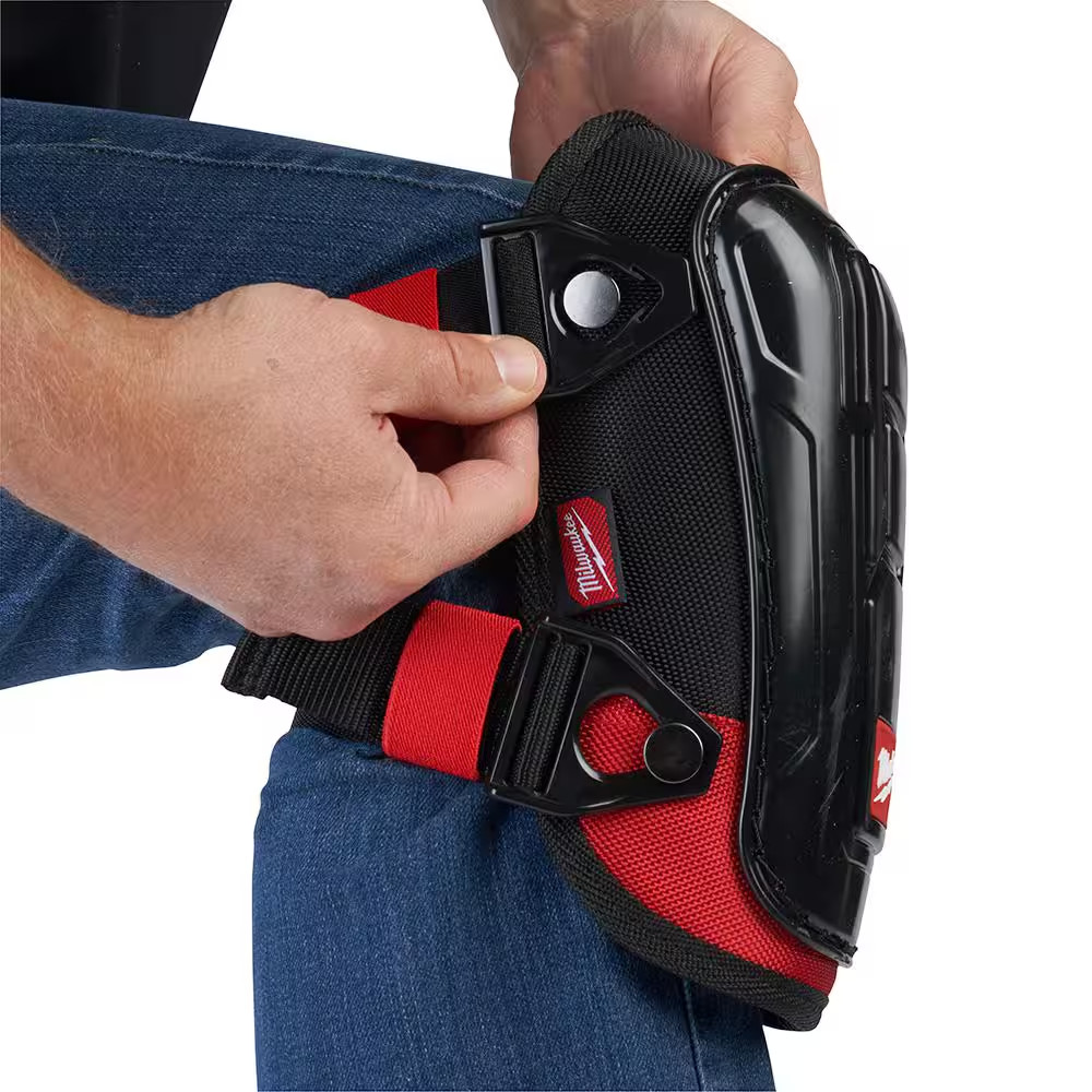 High Performance Hard Shell Knee Pads with PACKOUT Tool Bag