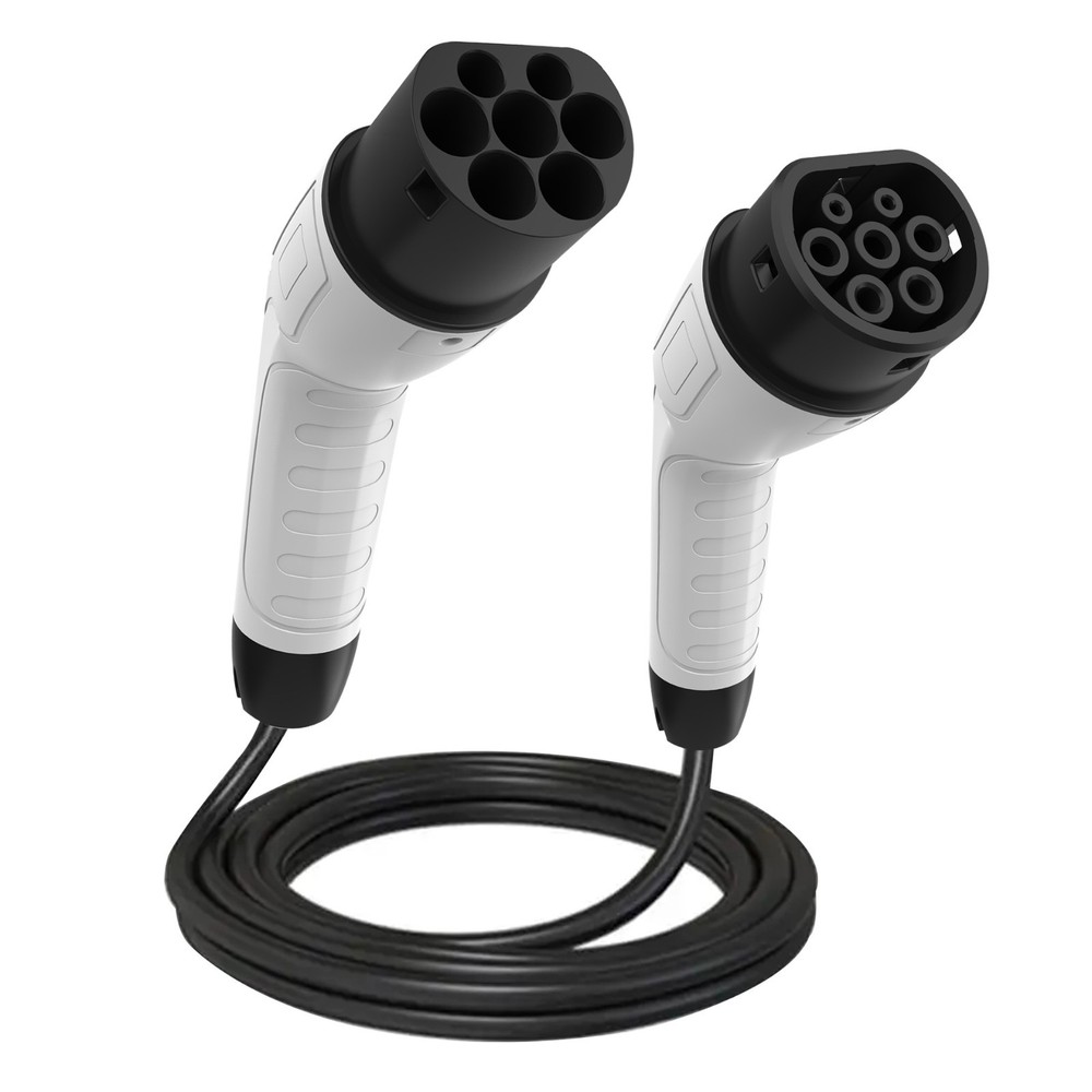 TYPE 2-TYPE 2 Fast Charging EV Cable / 32A / 3 Phase / 5M Length / 22kW