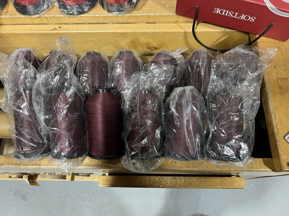 A&E ANEFIL Poly Bonded Polyester Thread Tex 70 Size E Rubytone 8oz USA