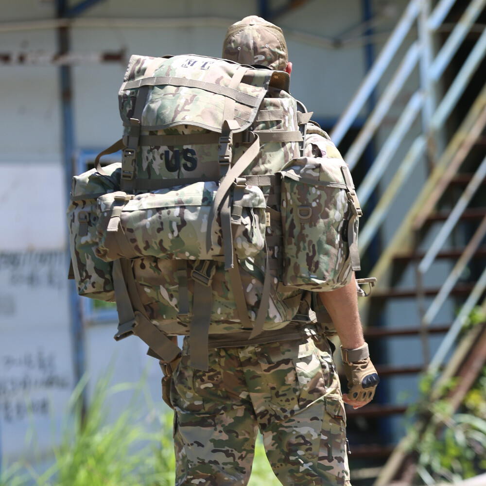 MOLLE II Large Rucksack OCP Scorpion COMPLETE: RUCK+FRAME+STRAPS+BELT+2SUSTAIN