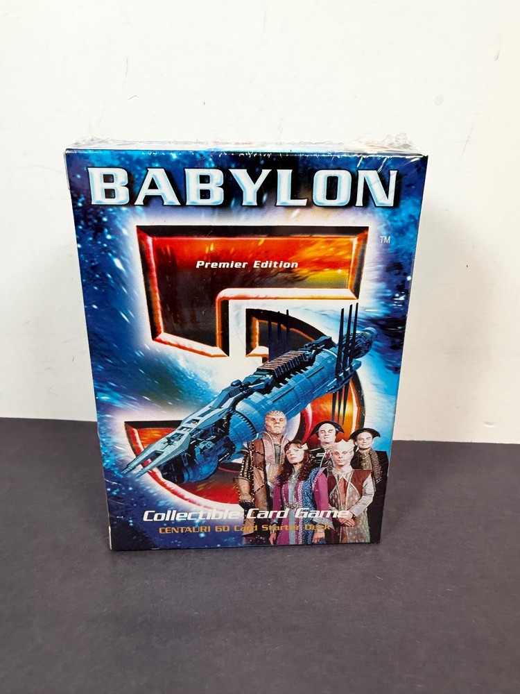 Babylon 5 Premiere Edition Card Game CENTAURI 60 CARD Starter Deck Set