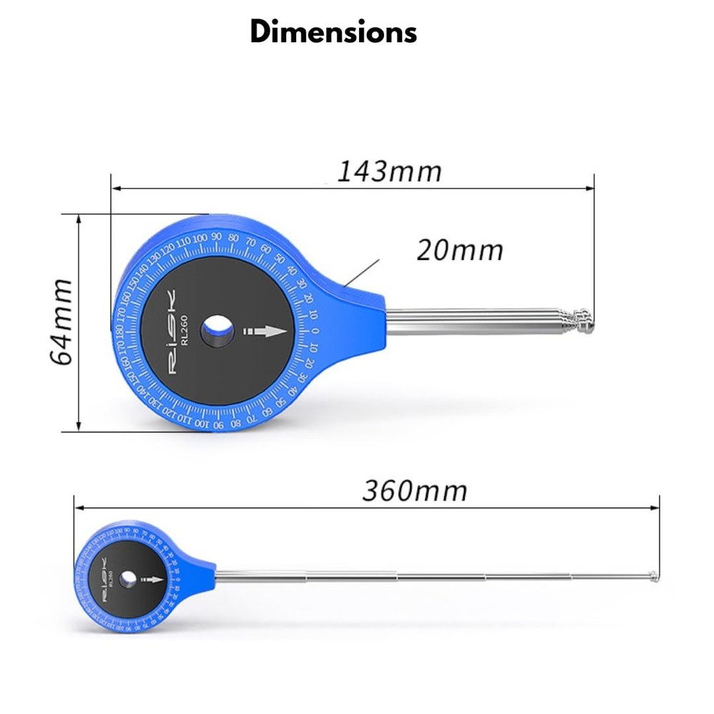 Joint Angle Measurement Tool for Cycling Fitting – Pro Bike Posture Optimizer...