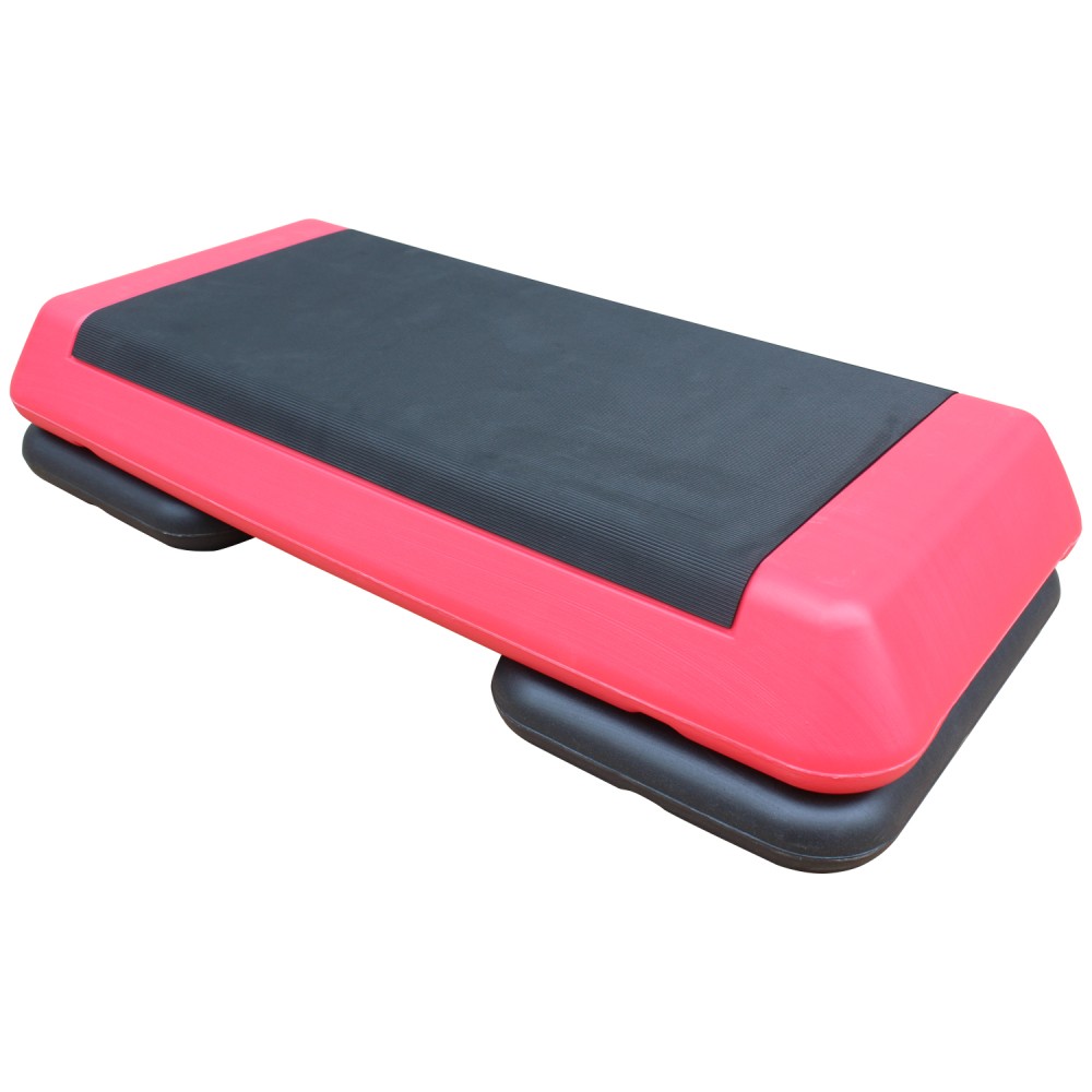 Adjustable Aerobic Stepper w/ 4 Risers, Non-Slip Platform, 550lb Capacity