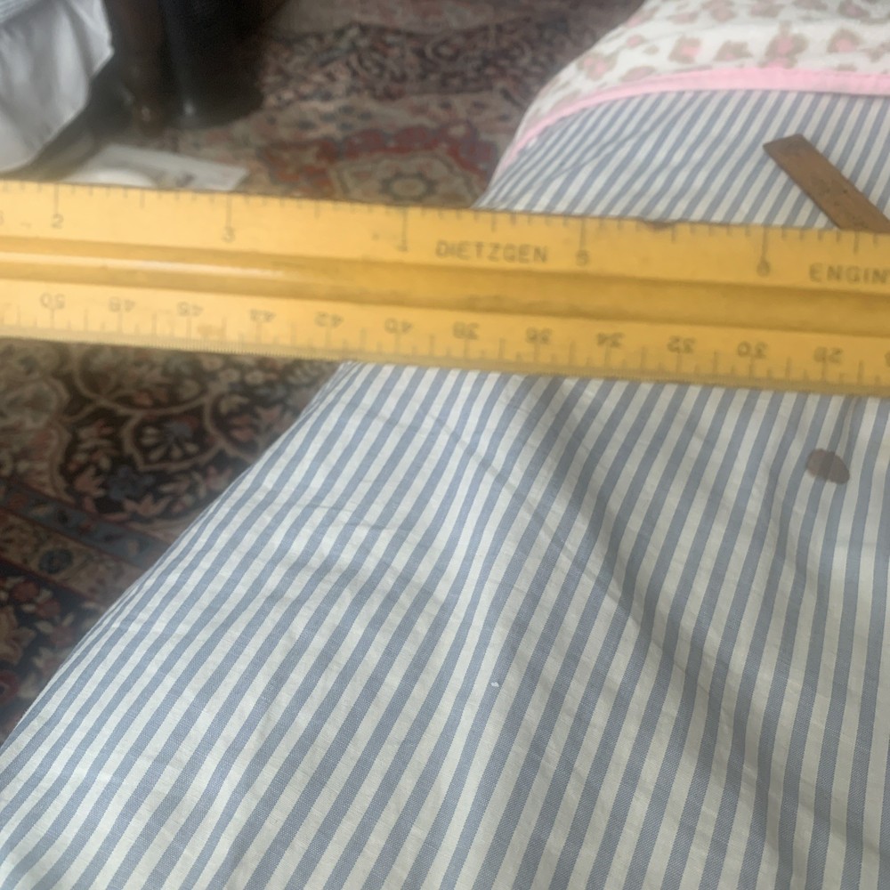 DIETZGEN 31626 ENGINE DIVIDED TRIANGULAR WOODEN RULER