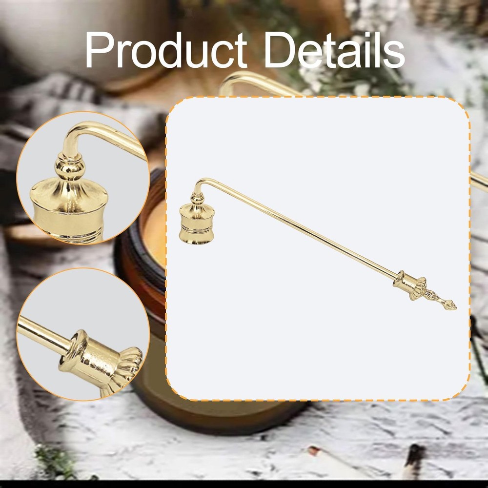 Candle Snuffer Gift Sturdy Durability Elegant Unique Accessory Decorative Home
