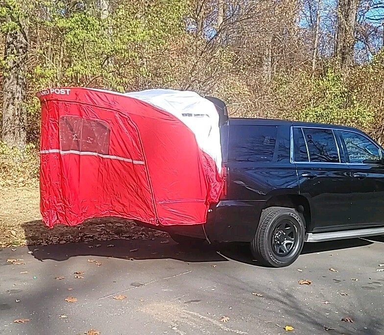 FULLSIZE SUV COMMAND POST EMERGENCY MANAGEMENT FIRE/ SEARCH RESCUE REAR SUV ⛺️