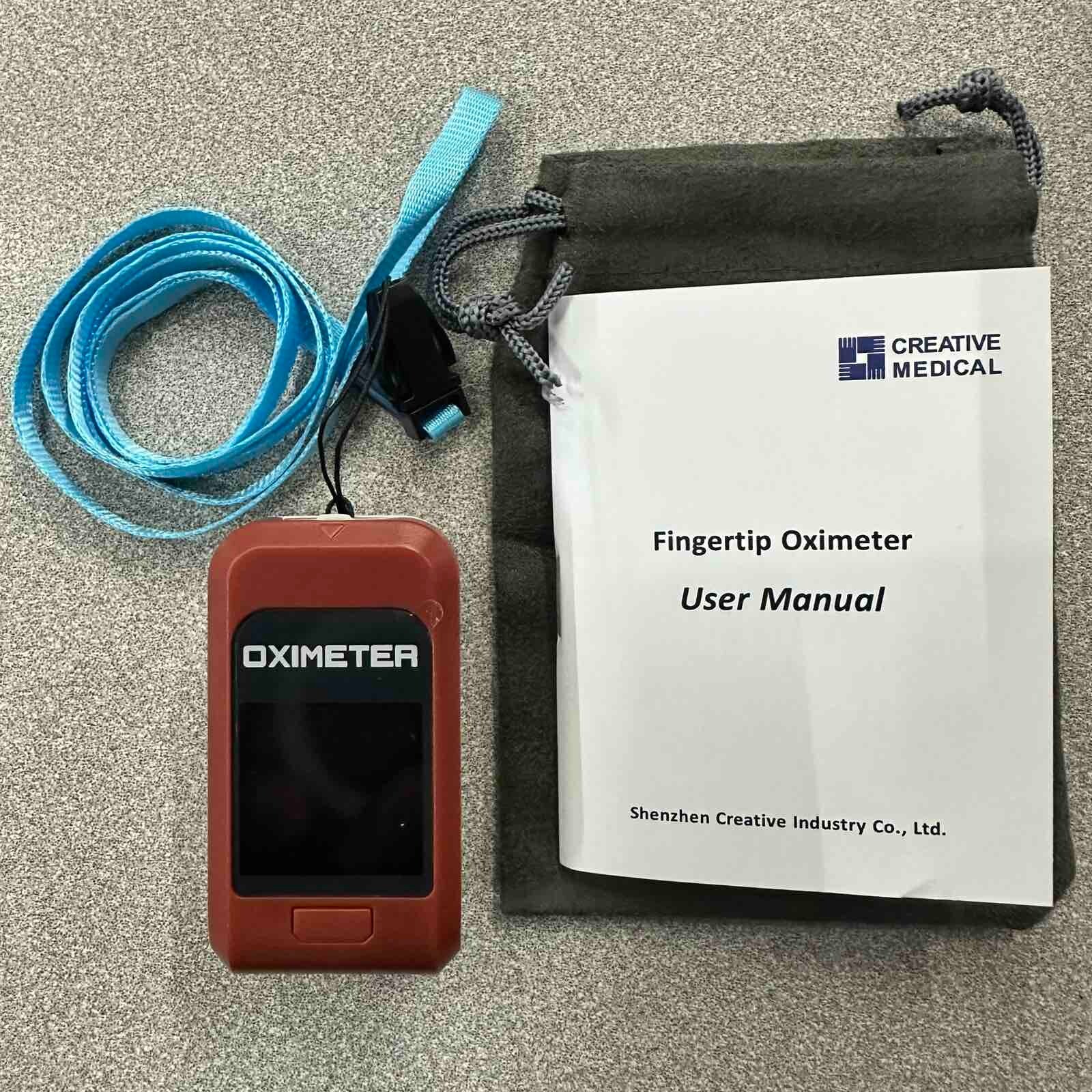 Fingertip Pulse Oximeter Finger Blood Oxygen Meter SpO2 PR Heart Rate Monitor