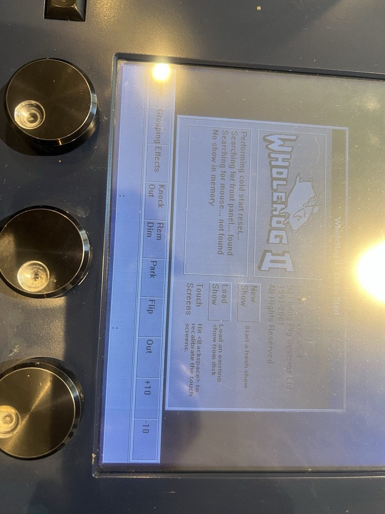 FLYING PIG SYSTEMS ROAD HOG 2 FULL BOAR LIGHTING CONSOLE