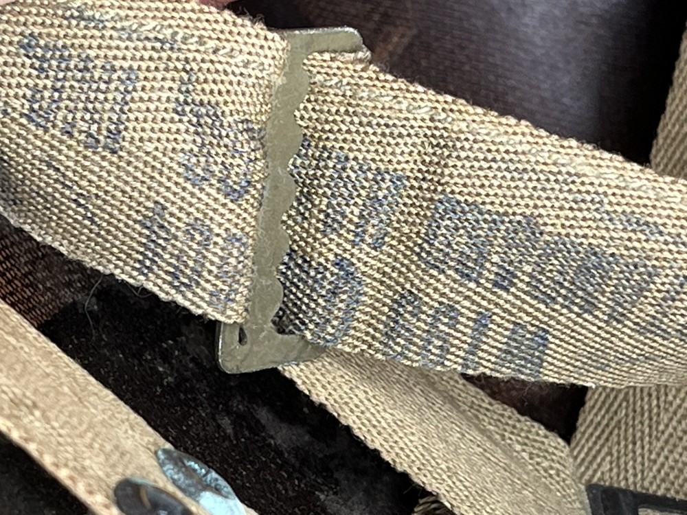 WW2 M1 Helmet Front Seam