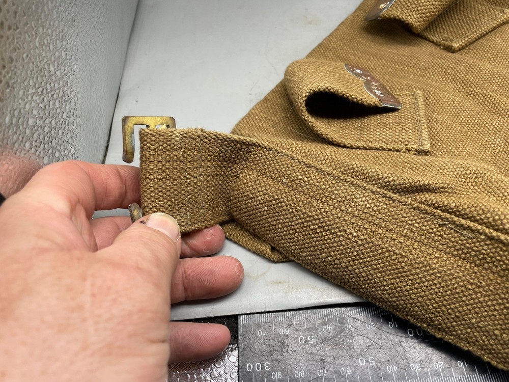 1908 Pattern Webbing Small Pack - Original WW1 Indian Army Issue