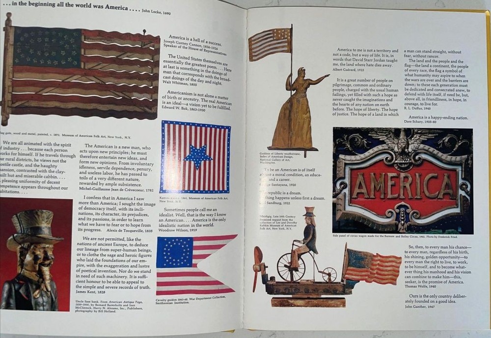 1981 USPS Americana issues 50 pg hardbound illustrated with MINT STAMPS to $5