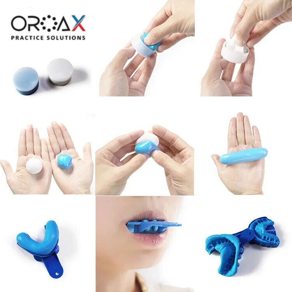 Impression Silicone Putty Material Dental Hydrophilic Firmer Quick Upper & Lower