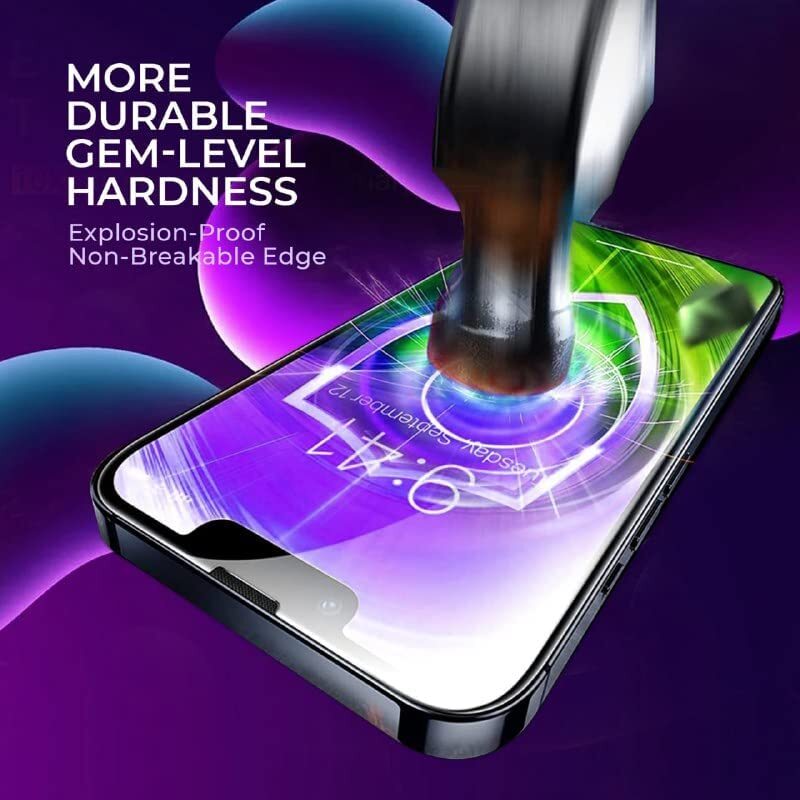 3-PACK For iPhone 14 Pro Max/14 Pro/14 Plus/14 Tempered Glass Screen Protector