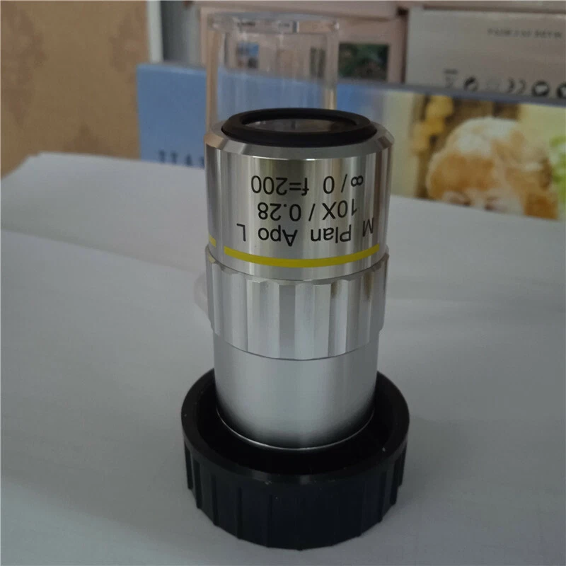M26 95mm Visible LWD M Plan APO Metallurgical Microscope Objective Lens 2X-50X