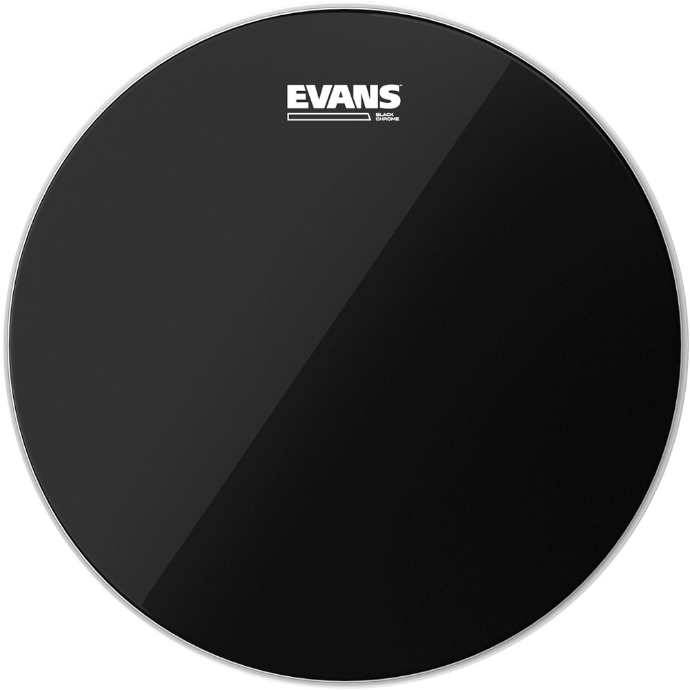 Evans Black Chrome Tom Batter Drumhead 14 in.