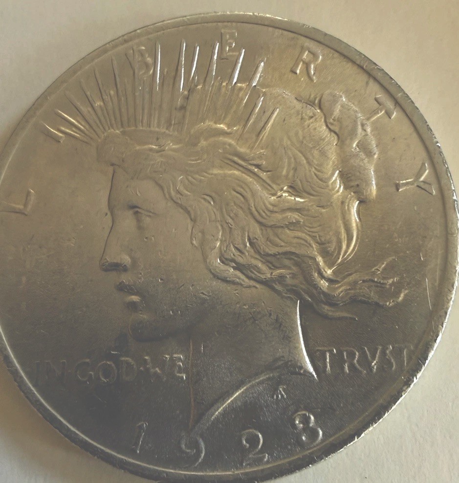 1923 Peace Silver Dollar