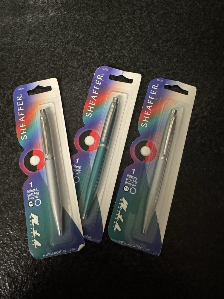 3! New Sheaffer VFM  Rollerball Pens