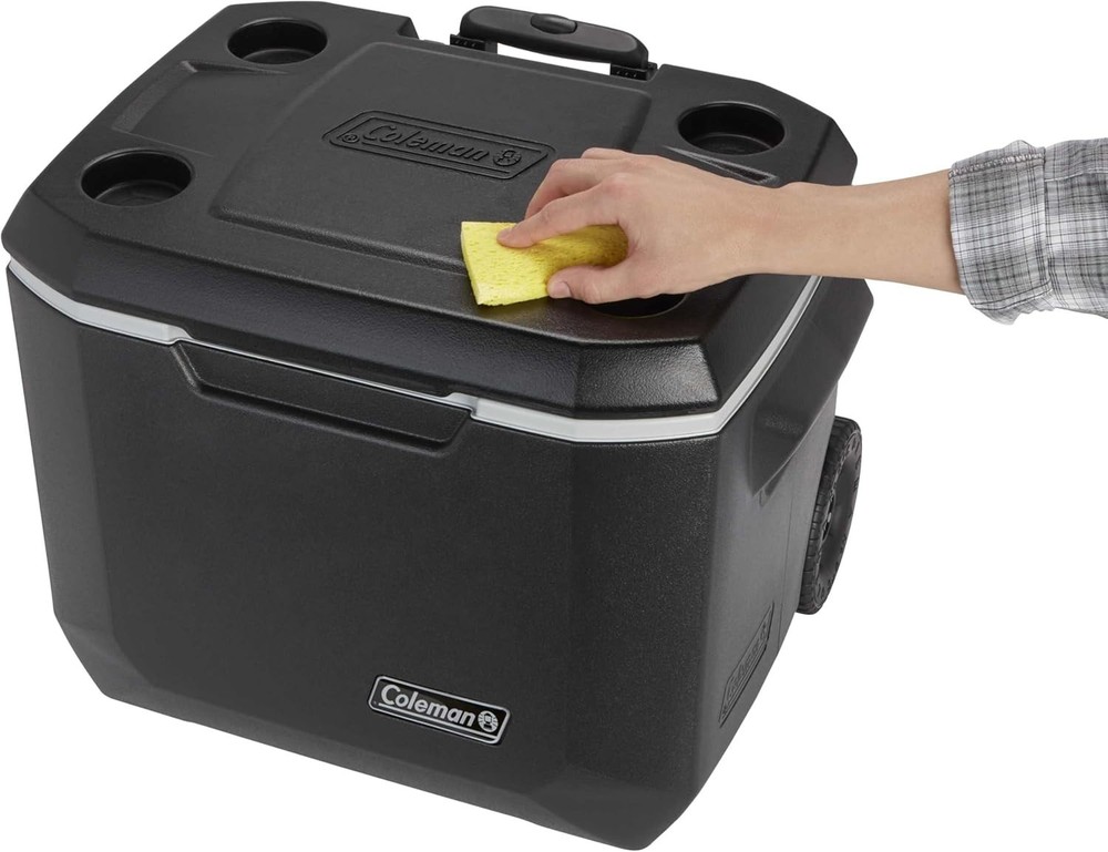 Xtreme 50qt Wheeled Cooler - Efficient Insulation & Extra Seating For Adventures