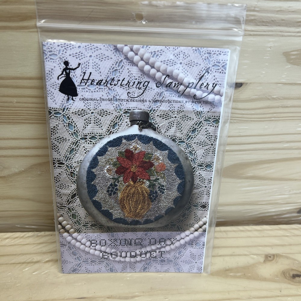 Set of 2 Punch Needle Patterns With Thy Needle & Thread Heartstring Samplery