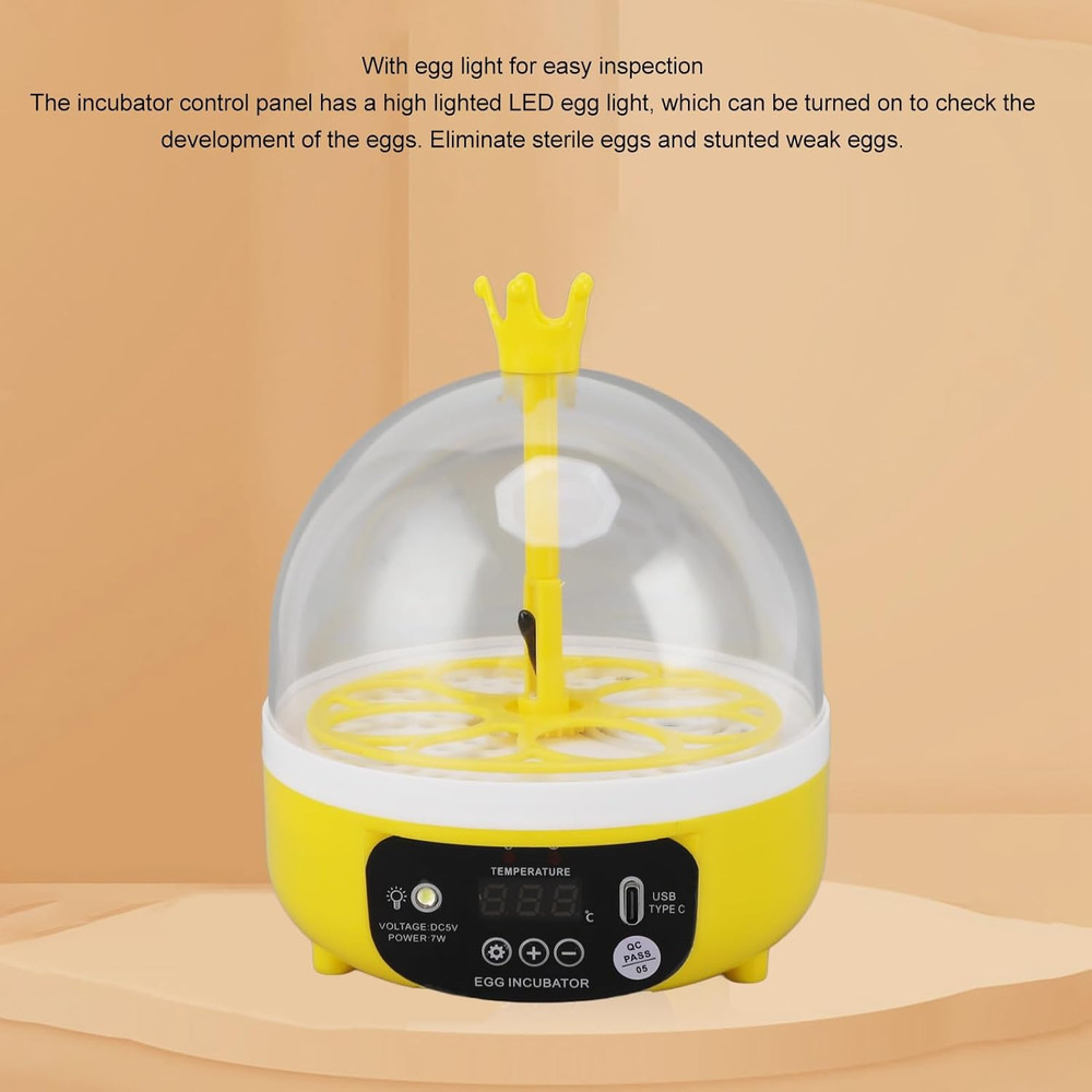 Incubators for Hatching Eggs, Egg Incubator with Automatic Temperature and Humid