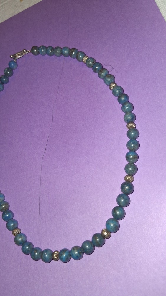 Lapis Lazuli Bead Necklace