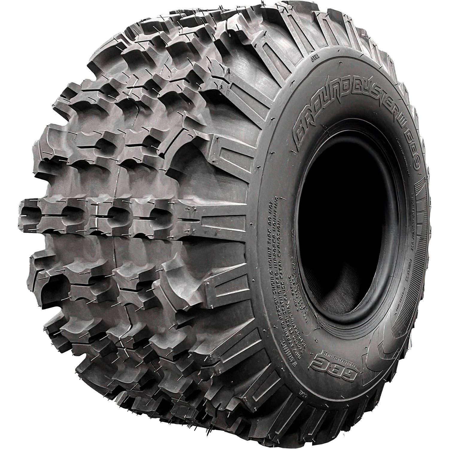 2 GBC Ground Buster III Rear 21x11.00-9 21x11-9 6 Ply All Terrain ATV UTV Tires