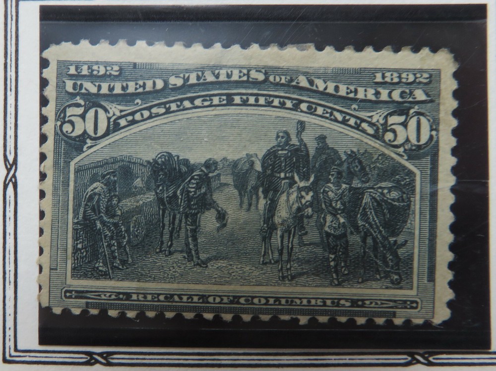 US Scott #240 Mint Hinged. MH VF