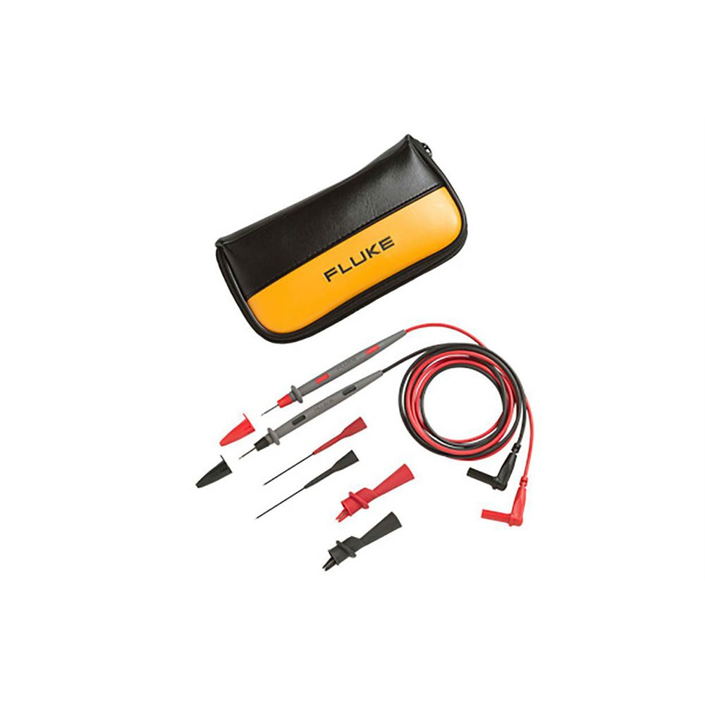 Fluke TL80A Basic Electronic Test Lead Set 1m Silicone Leads Alligator Clip