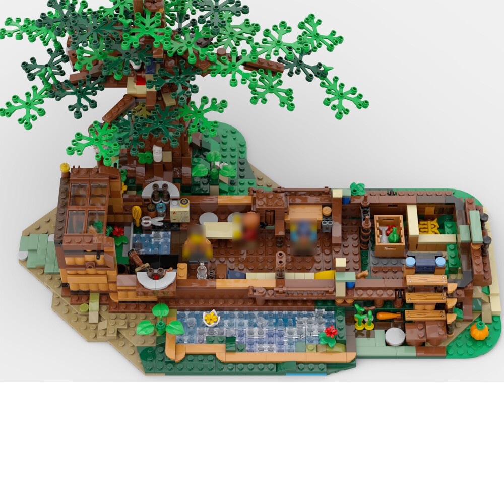 Compatible Modular Building: Shoe House with Interior for Collection 2417