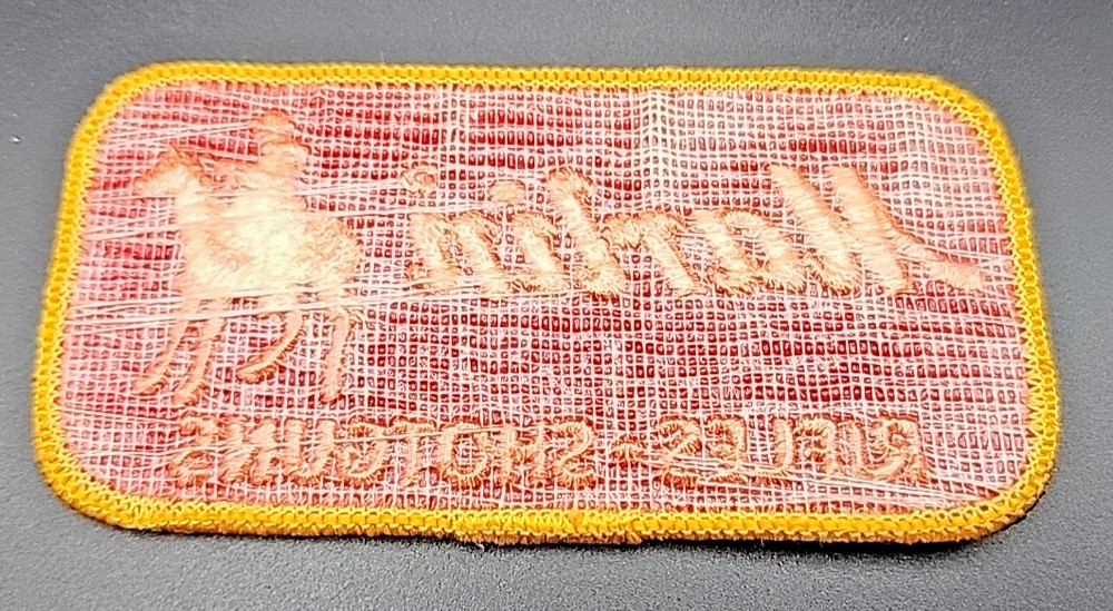 Vintage “MARLIN RIFLES & SHOTGUNS” Sew-On Patch