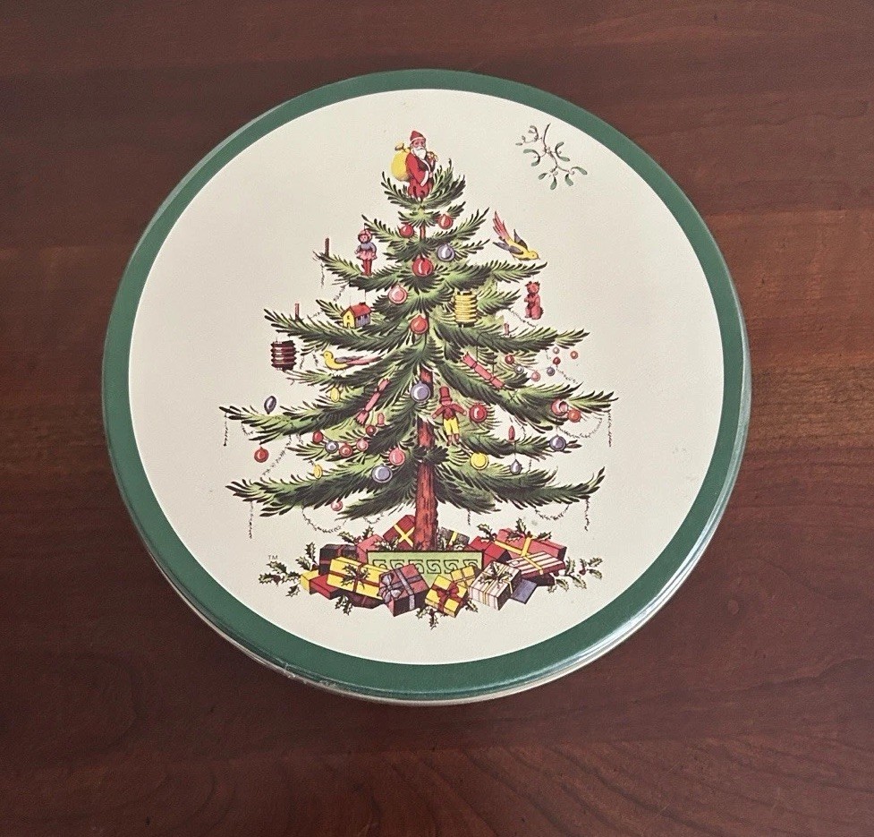 Spode Christmas Tree Hallmark Tin