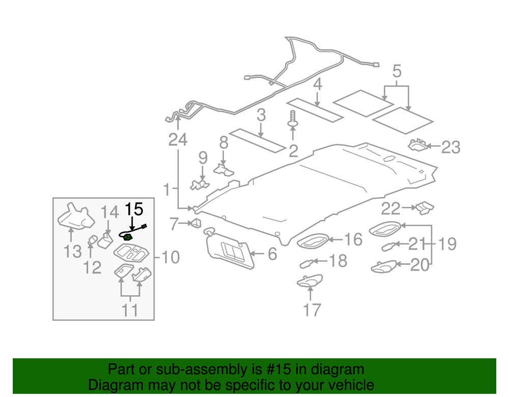 Genuine GM Microphone 13502229