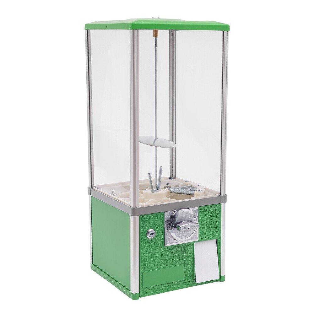 Rectangle Candy Machine Dispenser Machine Candy Vending Machine Gumball Ball NEW
