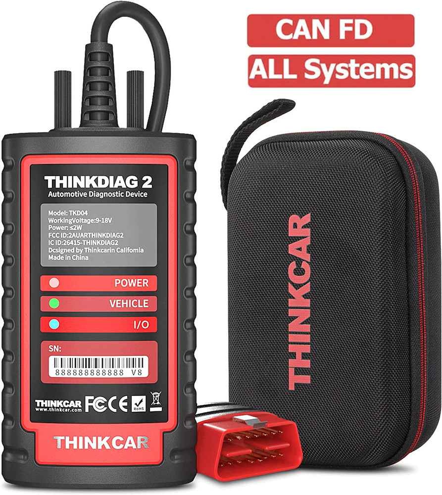2026 THINKDIAG 2 Bidirectional OBD2 Scanner All Free Diagnostic Tool Code Reader