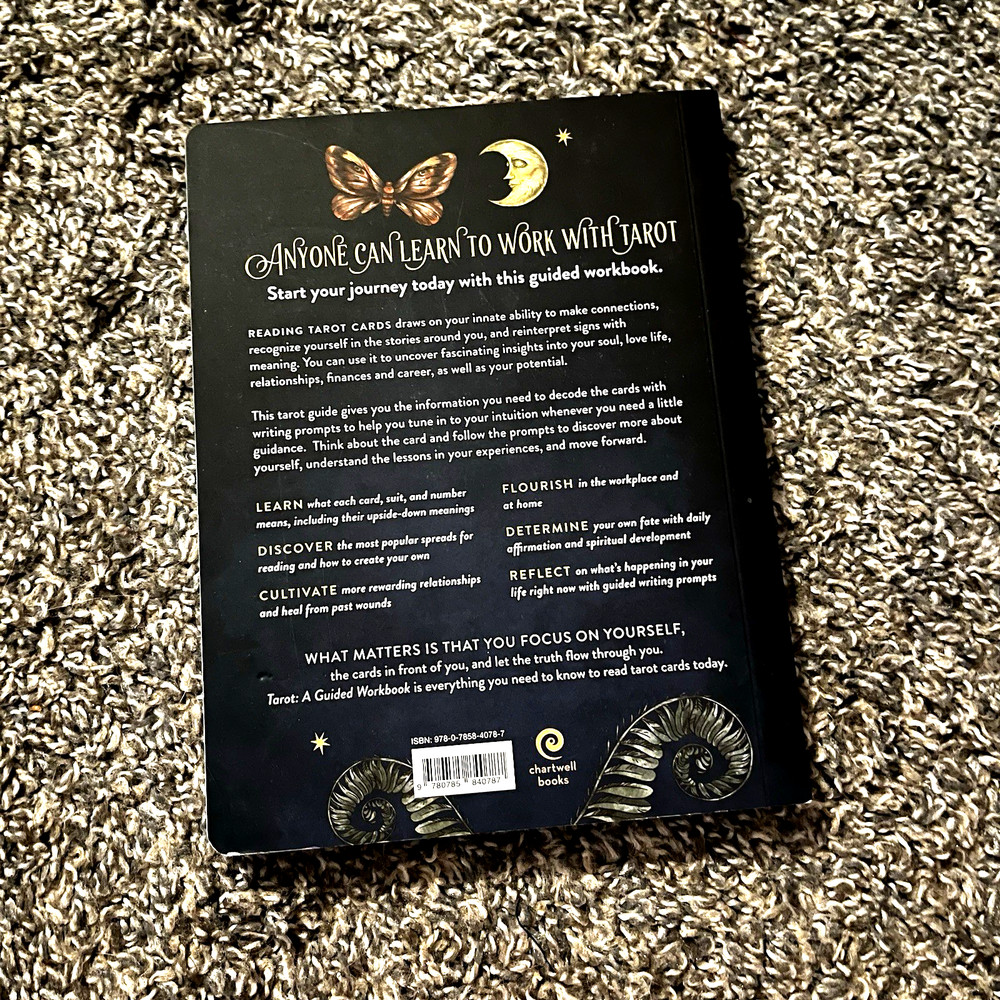 Tarot Guided Workbook Unlock Magickal Intuition Wicca Paganism