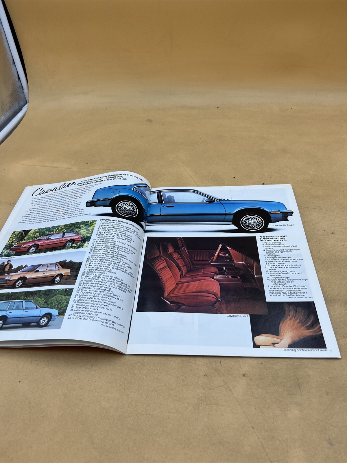 1982 CHEVROLET CELEBRITY CAMARO CORVETTE IMPALA CHEVETTE SALES BROCHURE CATALOG