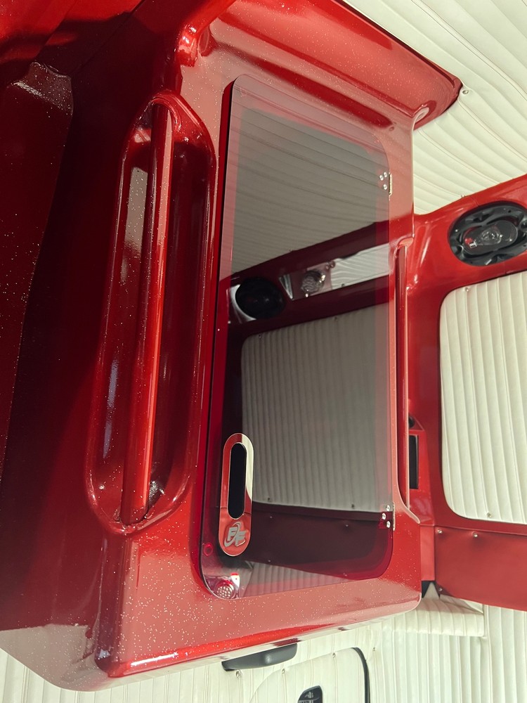  Classic Sleeper Cabinets Doors Set Red 